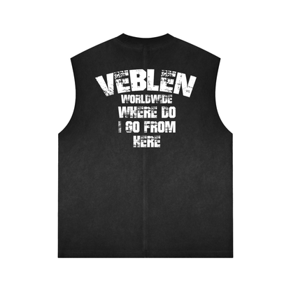 Reverse Washed Where Do I Go Tank