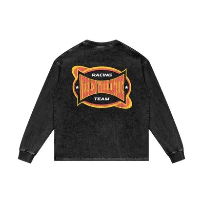Acid Wash Veblen Race Team Long Sleeve