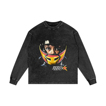 Acid Wash Veblen Race Team Long Sleeve